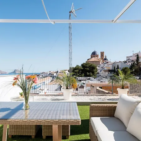 Atico Vistas Al Mar, Terraza, Piscina Y Parking By Vero Apartment Altea